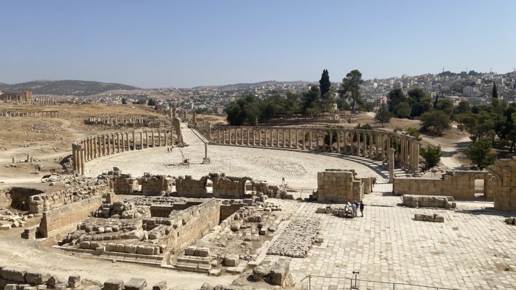 Colonnes de Jerash